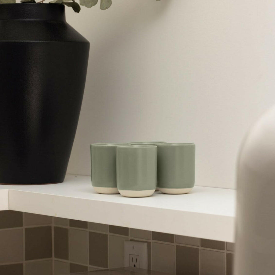 Elegant cappuccino served in classic ceramic cups, perfect for coffee lovers and café enthusiasts