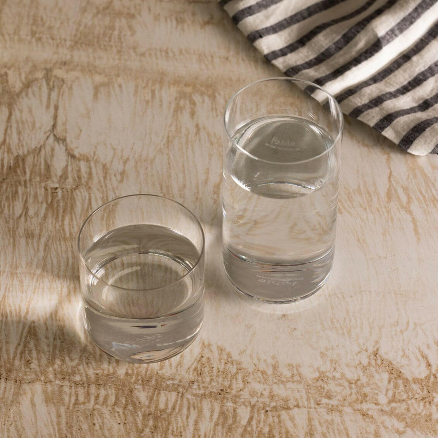 Elegant glassware set showcasing fine craftsmanship, perfect for sophisticated dining and special occasions