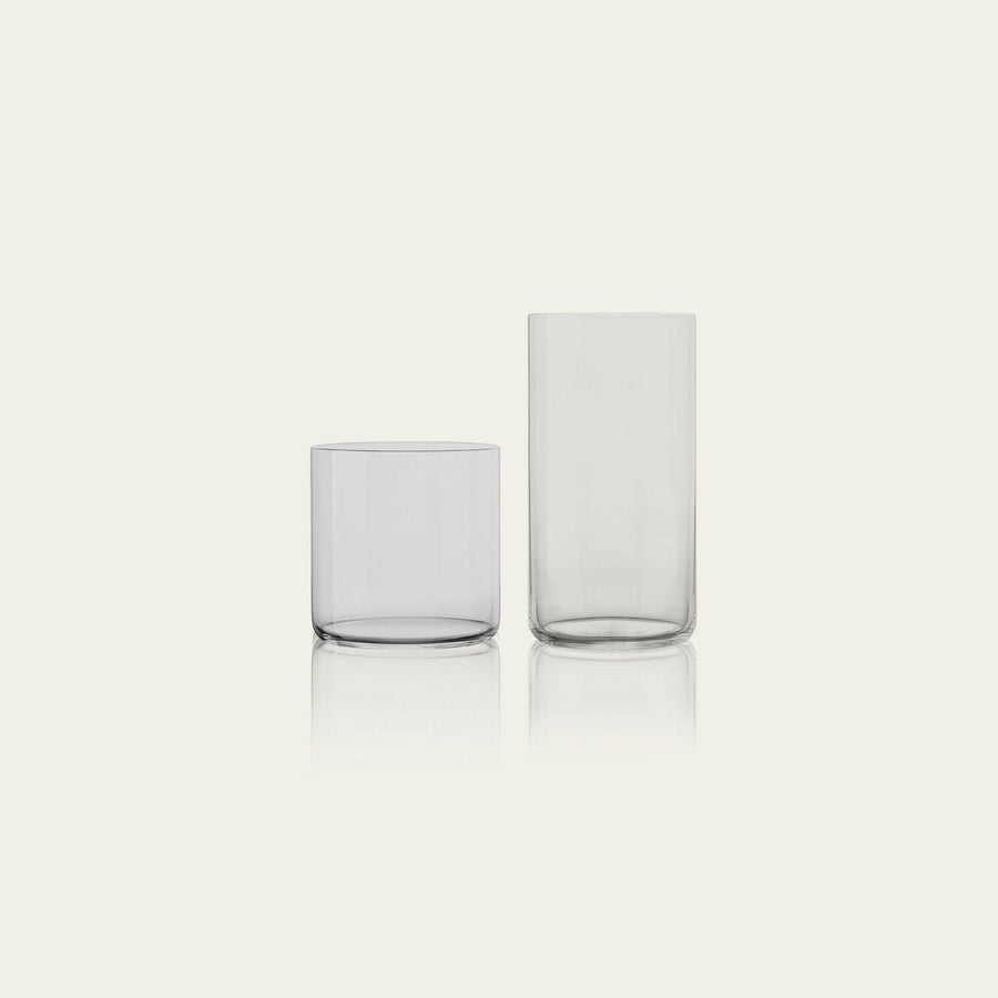 Elegant glassware set showcasing fine craftsmanship, perfect for sophisticated dining and special occasions