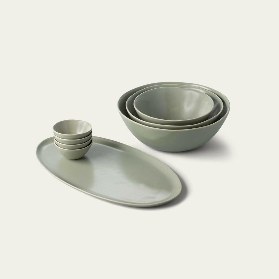 Elegant serving ceramics set showcasing fine craftsmanship and stylish tableware for sophisticated dining experiences.
