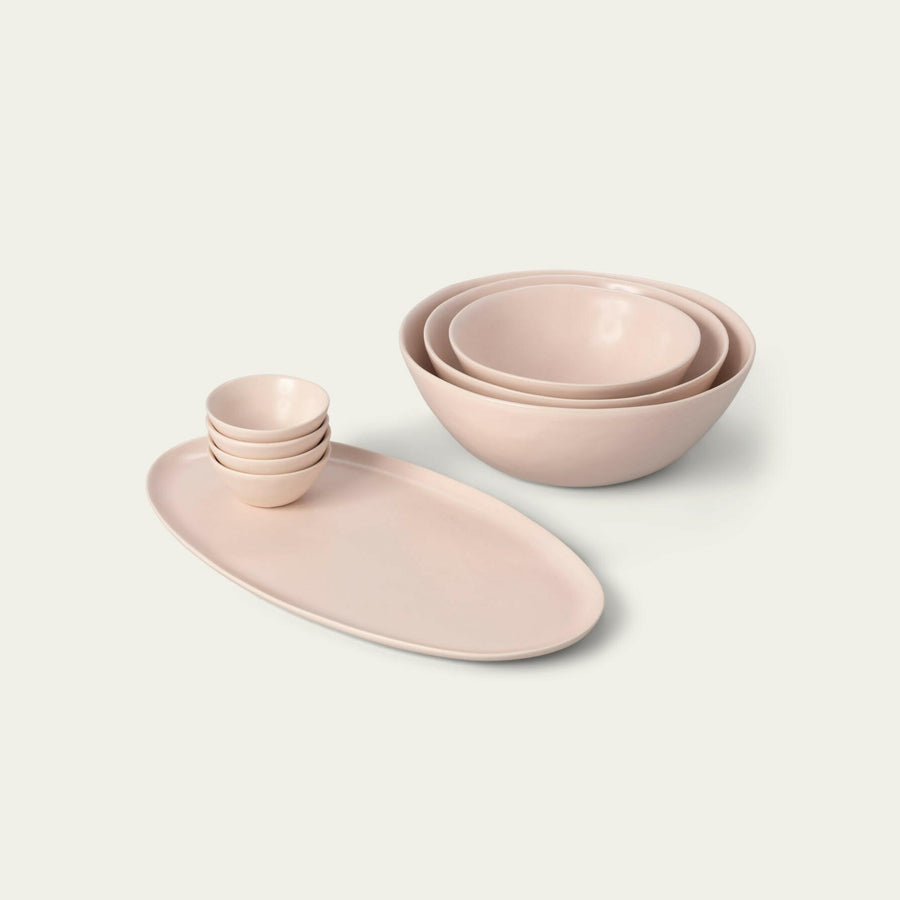 Elegant serving ceramics set showcasing fine craftsmanship and stylish tableware for sophisticated dining experiences.