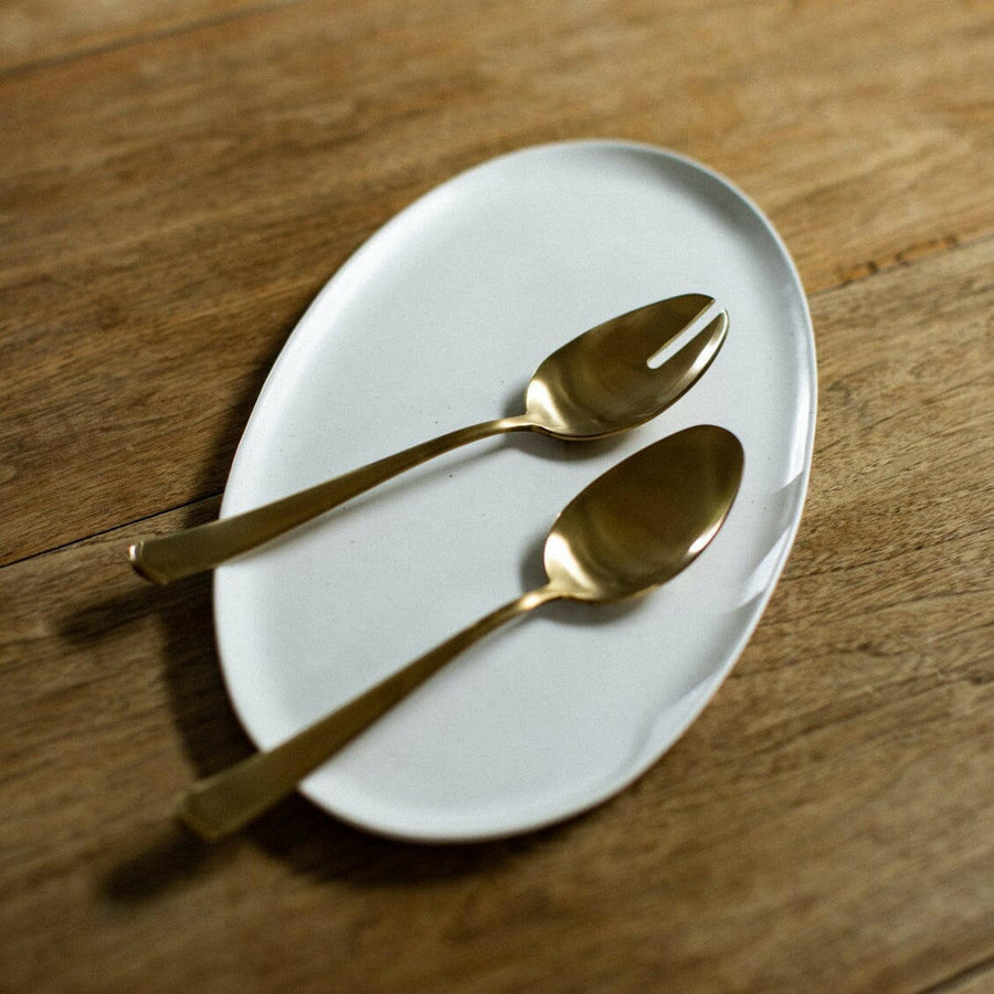 Elegant serving platter showcasing an exquisite arrangement for formal dining occasions, enhancing culinary presentation.