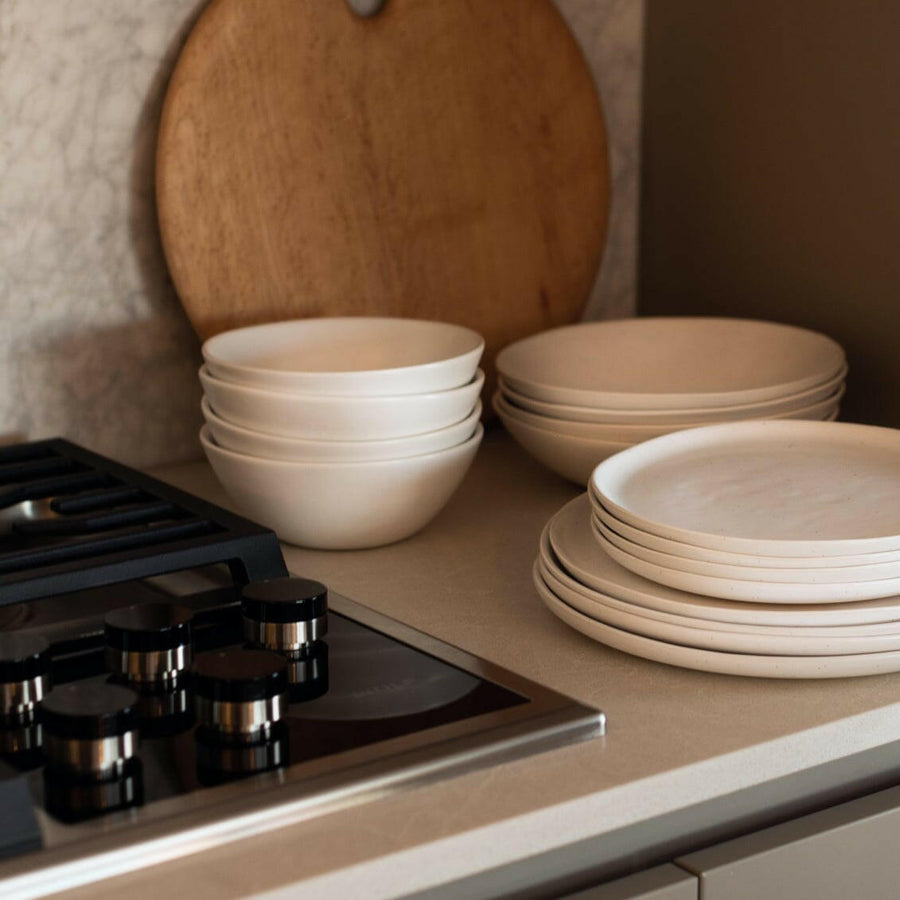 Nutritious breakfast bowls filled with fresh fruits and grains for a healthy morning start.