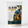 All in One Powder for pet birds, 100 g pouch - canker, coccidiosis, respiratory and worm support
