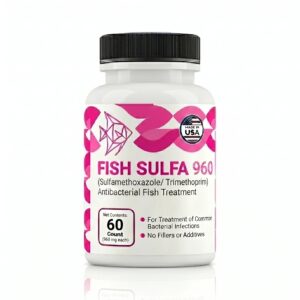 Fish Sulfa (Sulfamethoxazole/ Trimethoprim) Tablets Fish Antibiotics, 960-mg.