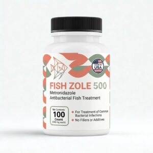 Fish Zole (Metronidazole) Tablets Fish Antibiotics.